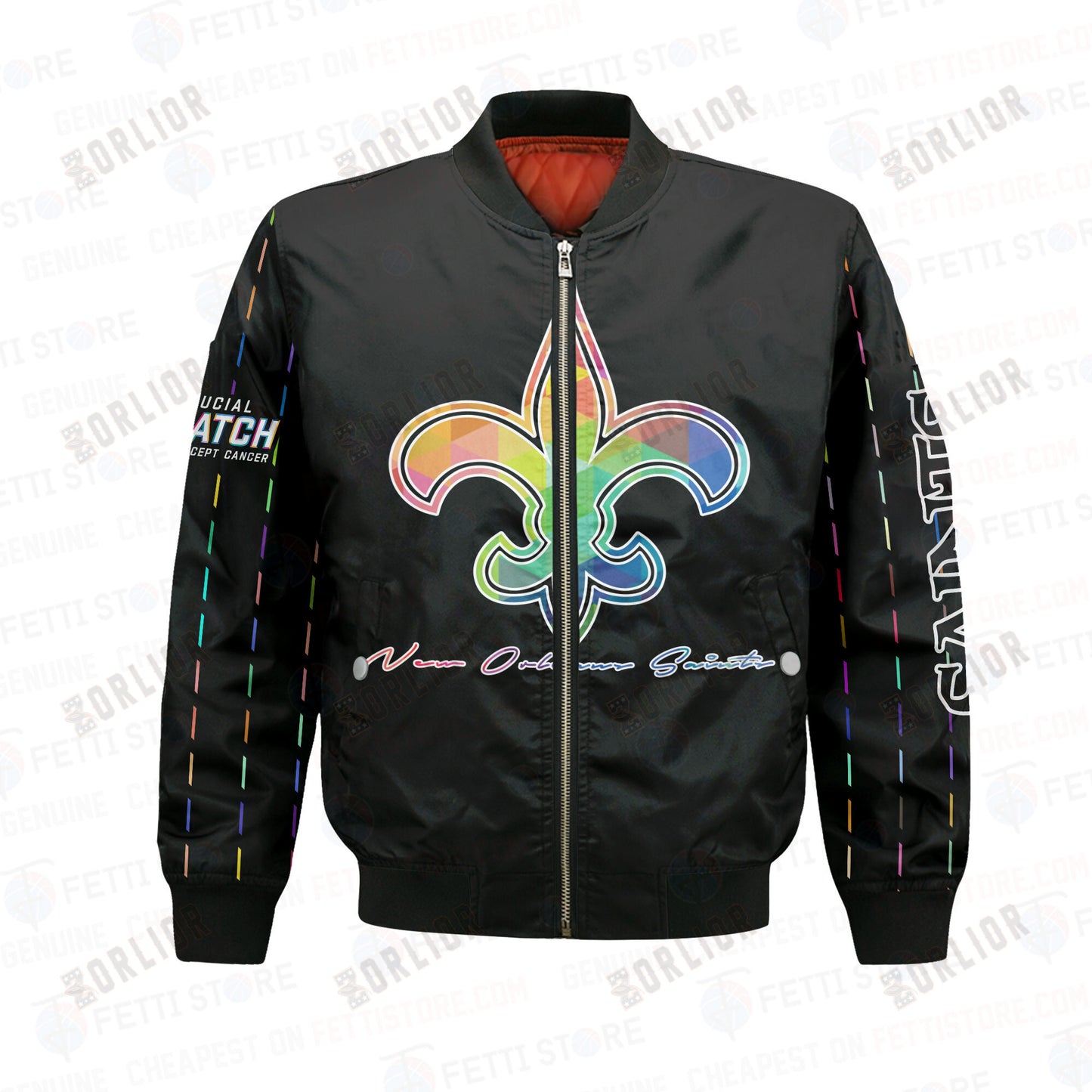 New Orleans Saints - National Football League AOP Bomber Jacket V2