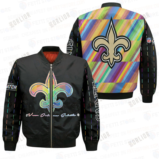 New Orleans Saints - National Football League AOP Bomber Jacket V2