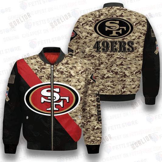 San Francisco 49ers - National Football League AOP Bomber Jacket V1