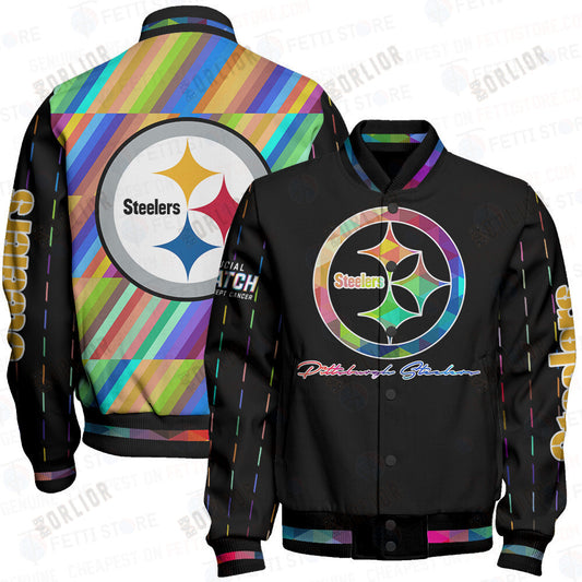 Pittsburgh Steelers - National Football League AOP Varsity Jacket V2
