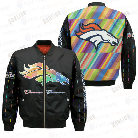 Denver Broncos - National Football League AOP Bomber Jacket V2