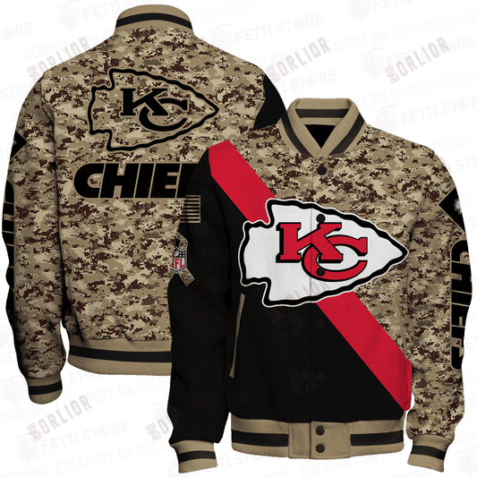 Kansas City Chiefs - National Football League AOP Varsity Jacket V1