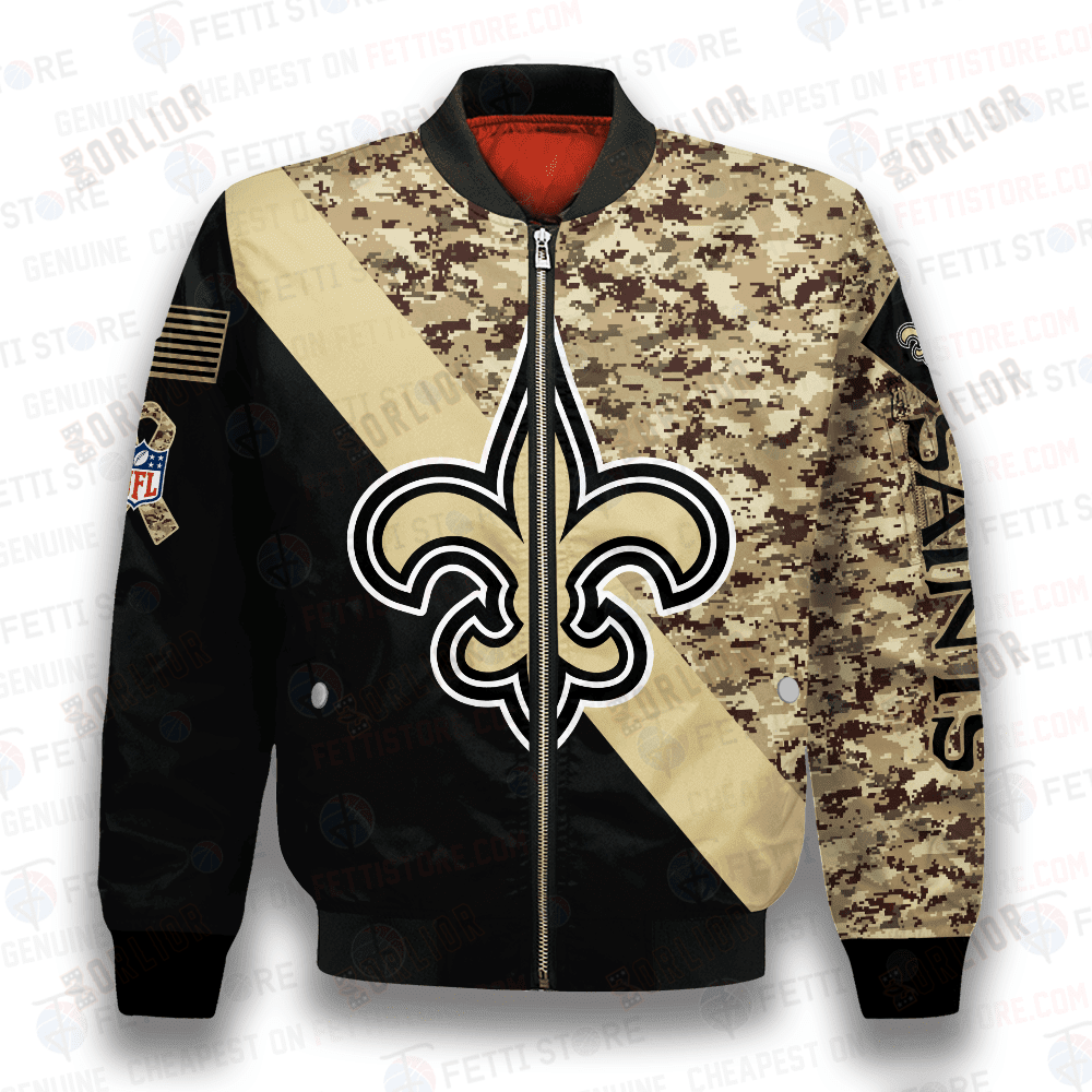 New Orleans Saints - National Football League AOP Bomber Jacket V1