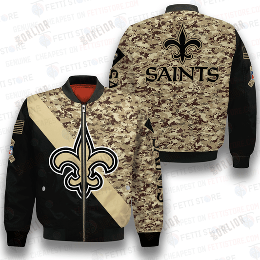 New Orleans Saints - National Football League AOP Bomber Jacket V1