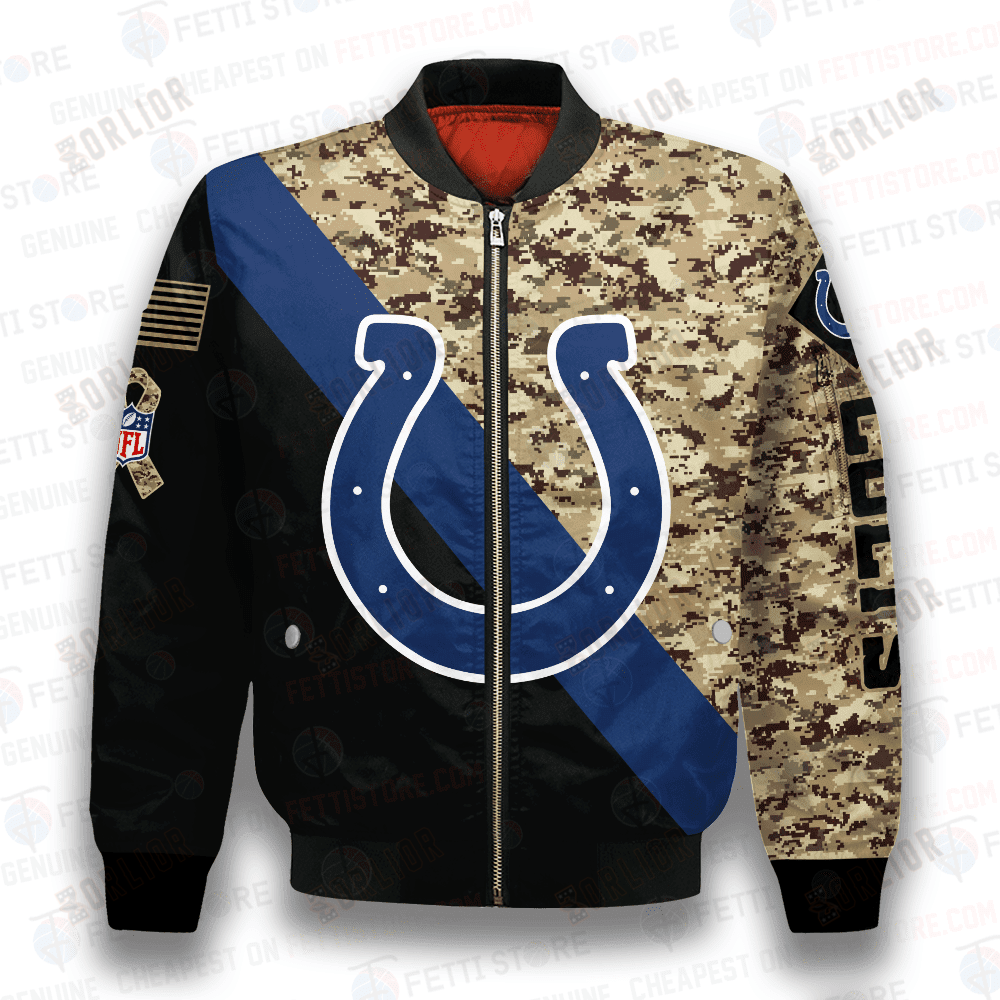 Indianapolis Colts - National Football League AOP Bomber Jacket V1