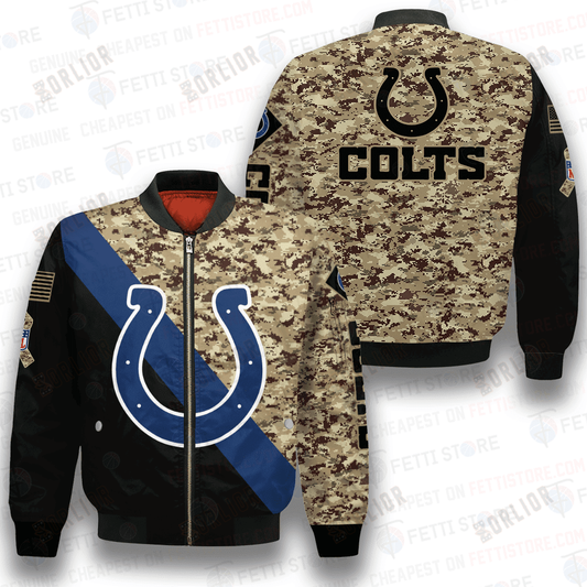 Indianapolis Colts - National Football League AOP Bomber Jacket V1