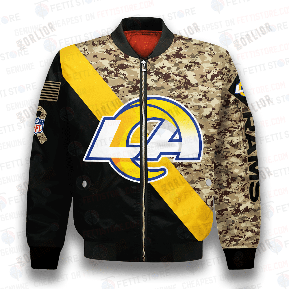Los Angeles Rams - National Football League AOP Bomber Jacket V1