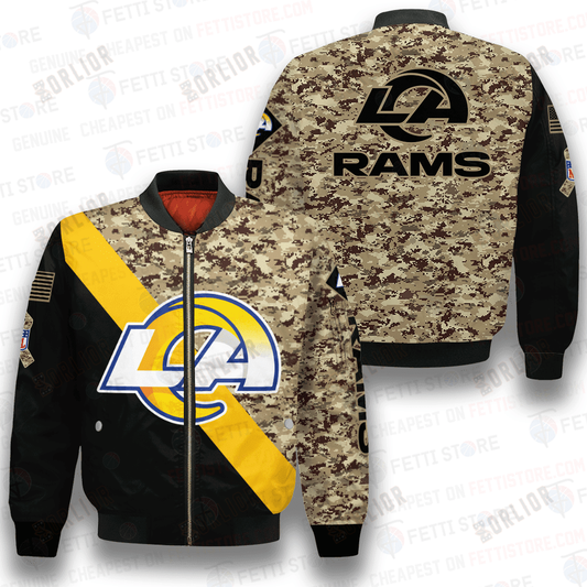 Los Angeles Rams - National Football League AOP Bomber Jacket V1