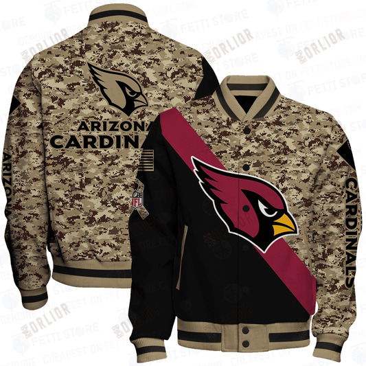 Arizona Cardinals - National Football League AOP Varsity Jacket V1