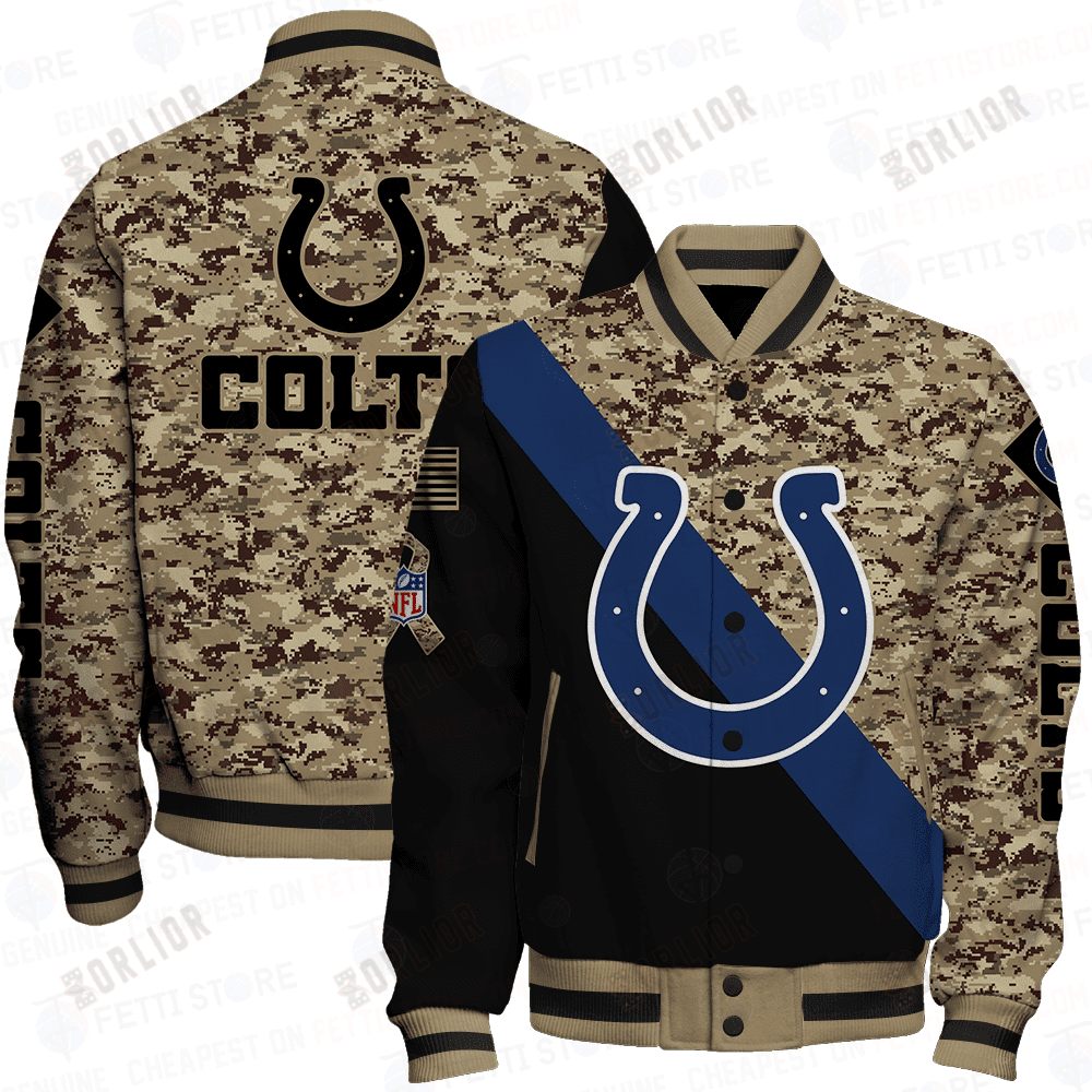 Indianapolis Colts - National Football League AOP Varsity Jacket V1