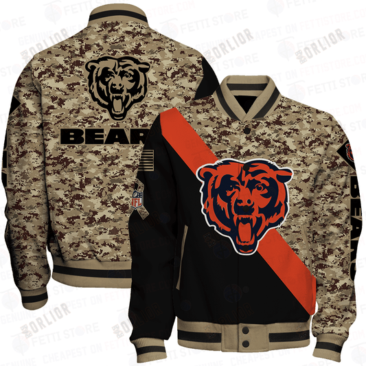 Chicago Bears - National Football League AOP Varsity Jacket V1