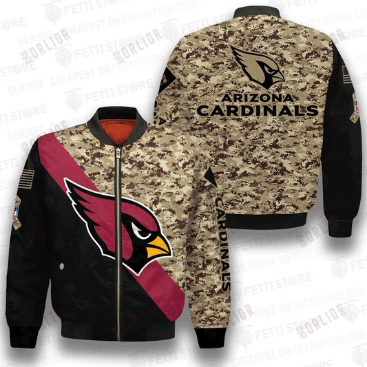 Arizona Cardinals - National Football League AOP Bomber Jacket V1