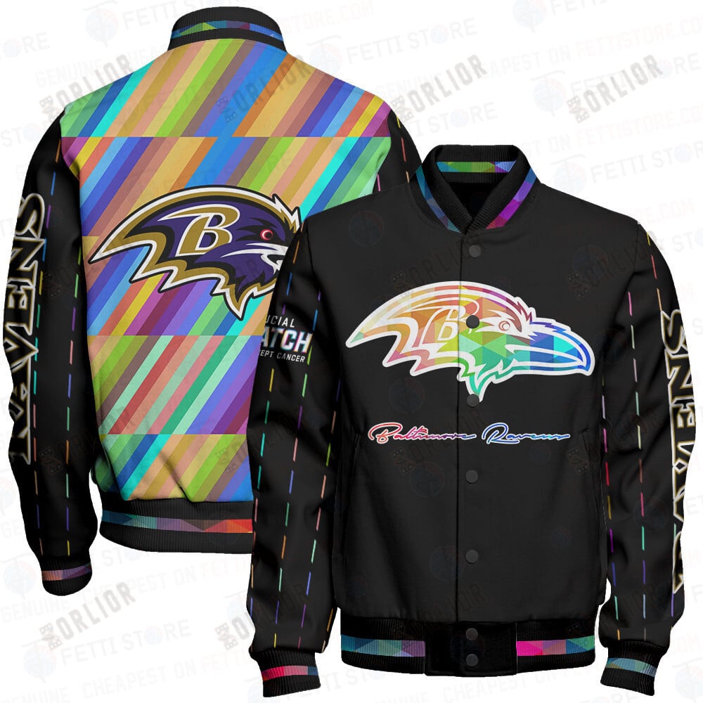 Baltimore Ravens - National Football League AOP Varsity Jacket V2