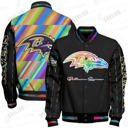 Baltimore Ravens - National Football League AOP Varsity Jacket V2