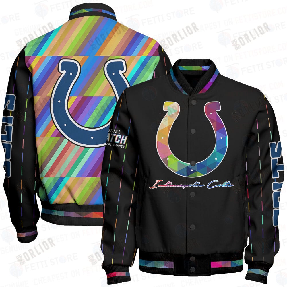 Indianapolis Colts - National Football League AOP Varsity Jacket V2