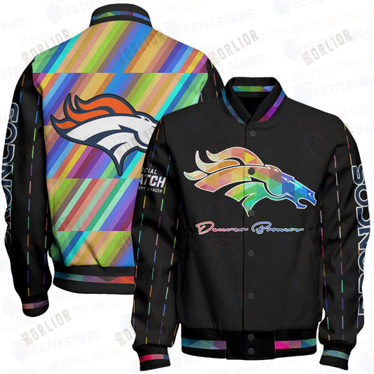 Denver Broncos - National Football League AOP Varsity Jacket V2