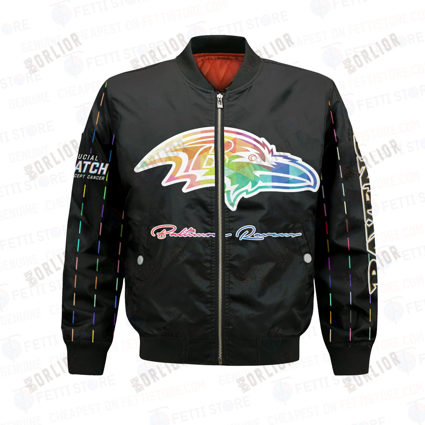 Baltimore Ravens - National Football League AOP Bomber Jacket V2