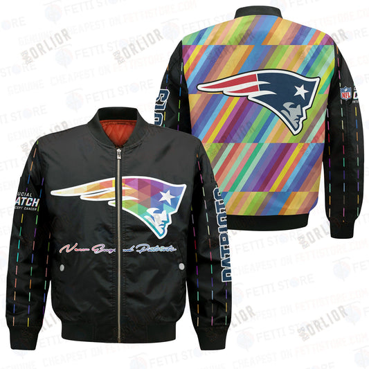 New England Patriots - National Football League AOP Bomber Jacket V2