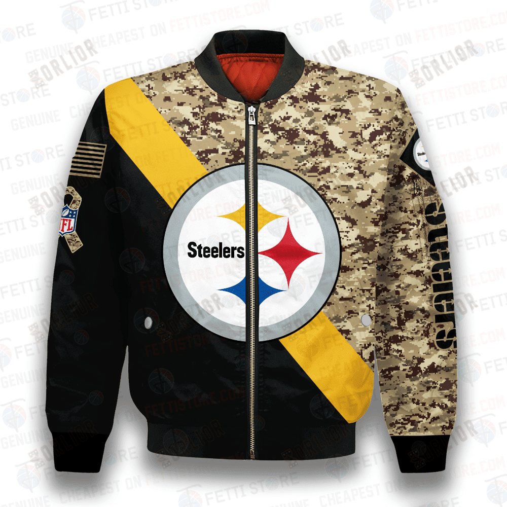 Pittsburgh Steelers - National Football League AOP Bomber Jacket V1