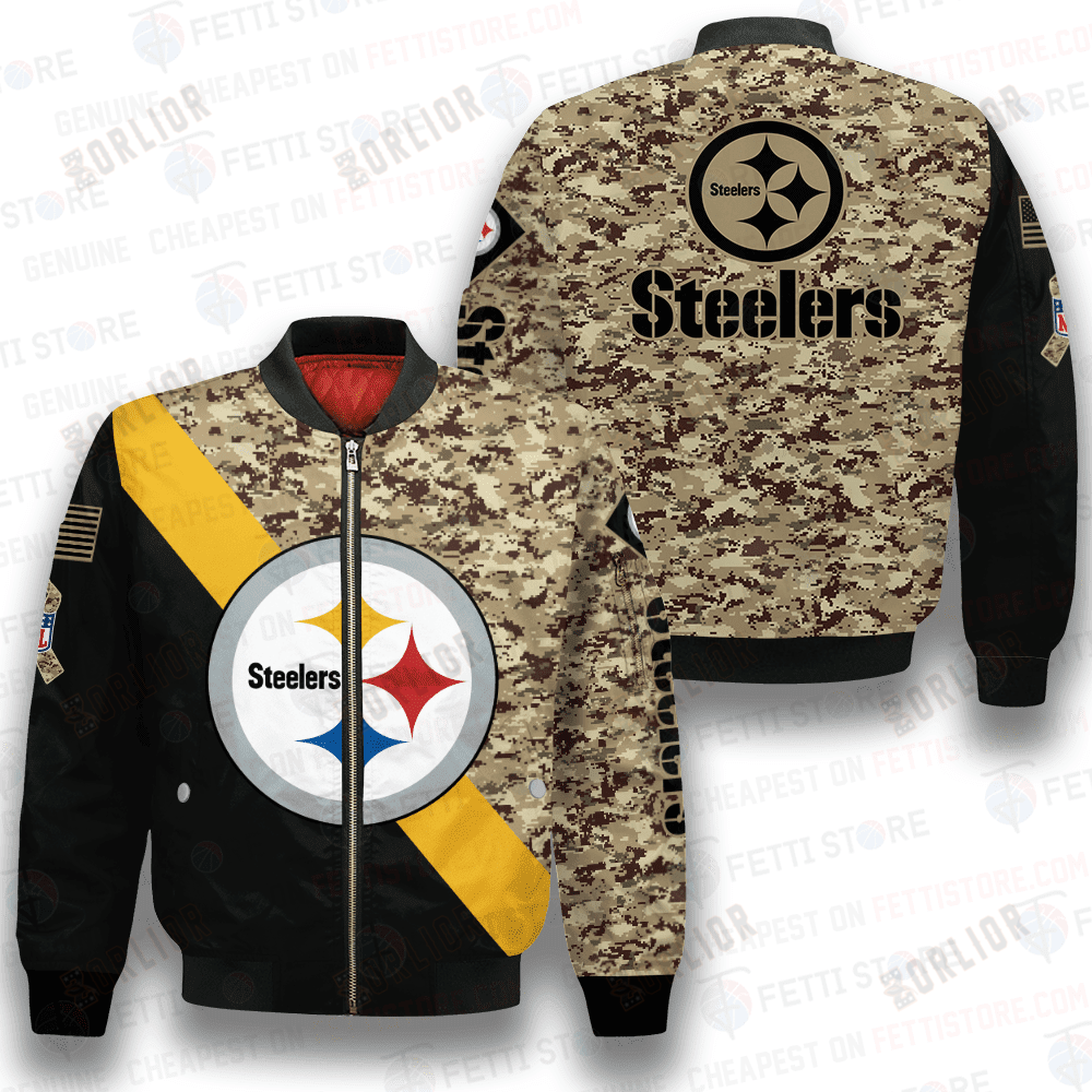 Pittsburgh Steelers - National Football League AOP Bomber Jacket V1