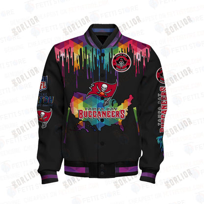 Tampa Bay Buccaneers - National Football League AOP Bomber Jacket V3