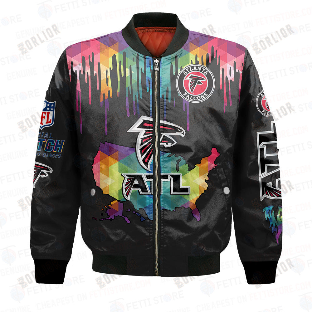 Atlanta Falcons - National Football League AOP Bomber Jacket V3