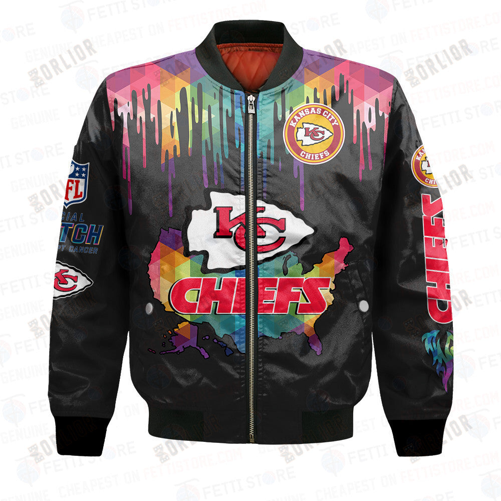 Kansas City Chiefs - National Football League AOP Bomber Jacket V3