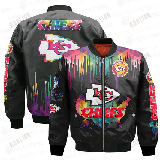 Kansas City Chiefs - National Football League AOP Bomber Jacket V3