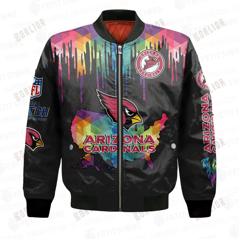 Arizona Cardinals - National Football League AOP Bomber Jacket V3
