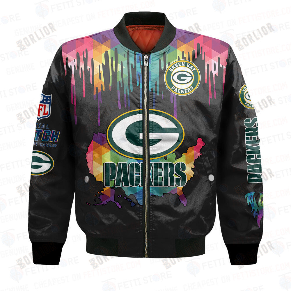 Green Bay Packers - National Football League AOP Bomber Jacket V3