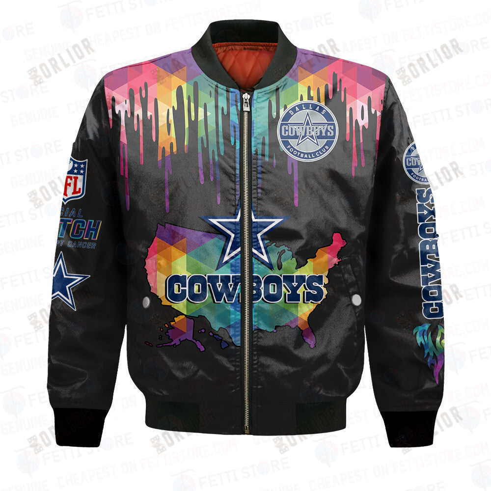 Dallas Cowboys - National Football League AOP Bomber Jacket V3