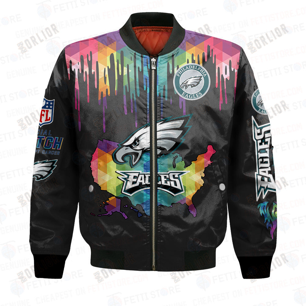Philadelphia Eagles - National Football League AOP Bomber Jacket V3