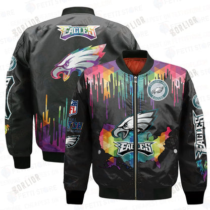 Philadelphia Eagles - National Football League AOP Bomber Jacket V3