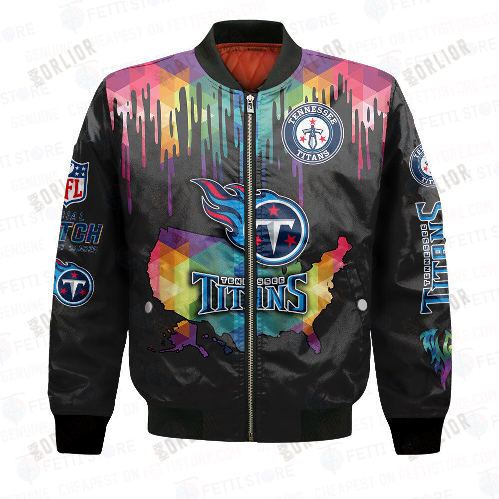 Tennessee Titans - National Football League AOP Bomber Jacket V3