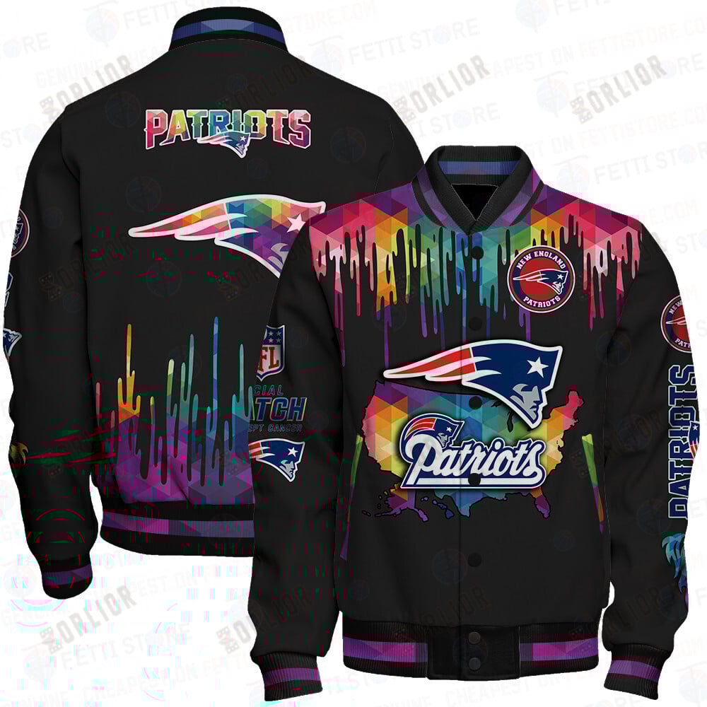New England Patriots - National Football League AOP Varsity Jacket V3