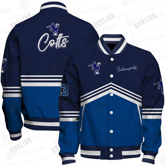 Indianapolis Colts - National Football League AOP Varsity Jacket V4