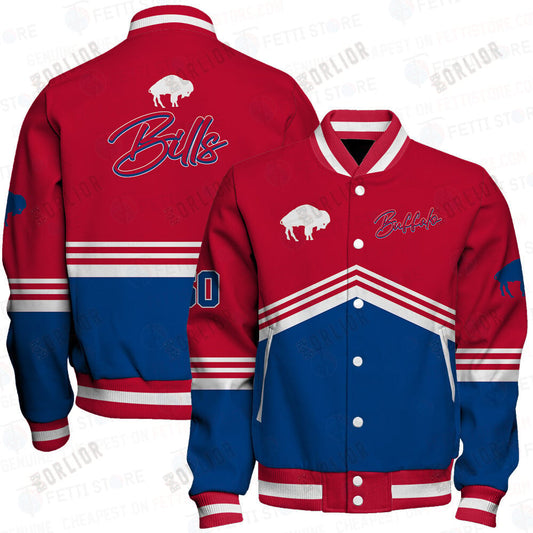 Buffalo Bills - National Football League AOP Varsity Jacket V4