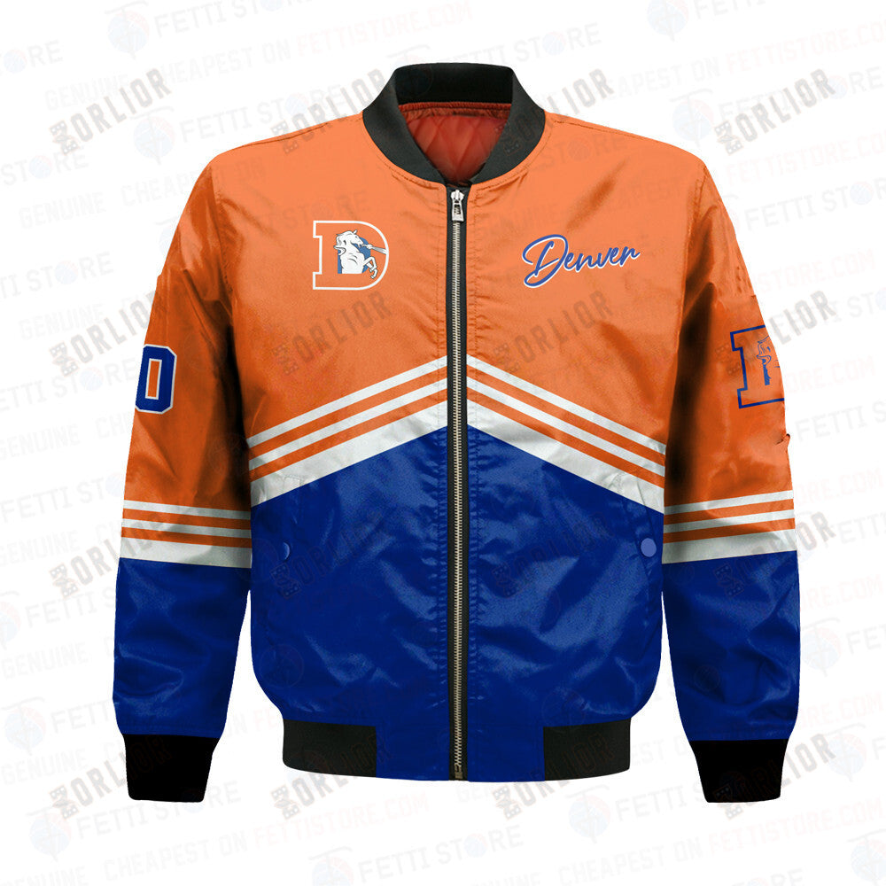 Denver Broncos - National Football League AOP Bomber Jacket V4