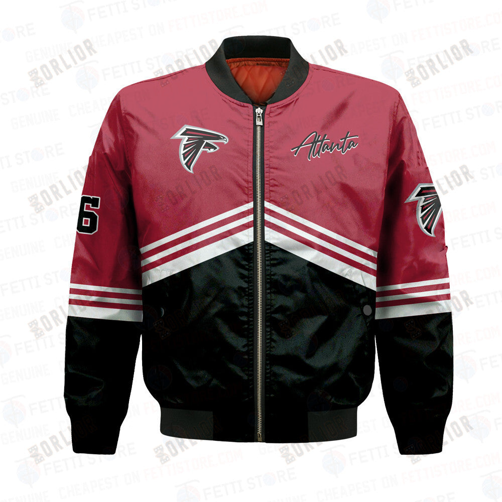 Atlanta Falcons - National Football League AOP Bomber Jacket V4