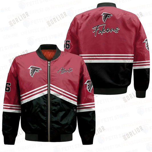 Atlanta Falcons - National Football League AOP Bomber Jacket V4