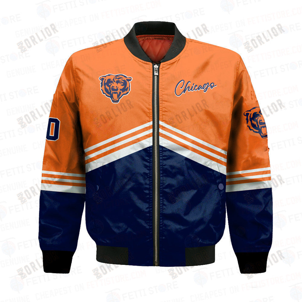 Chicago Bears - National Football League AOP Bomber Jacket V4