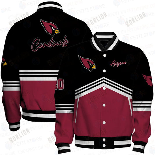 Arizona Cardinals - National Football League AOP Varsity Jacket V4