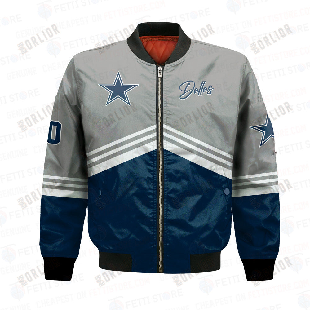 Dallas Cowboys - National Football League AOP Bomber Jacket V4
