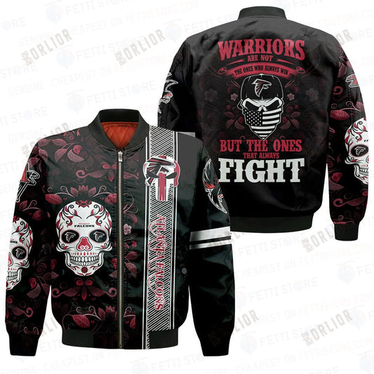 Atlanta Falcons - National Football League AOP Bomber Jacket STM V1