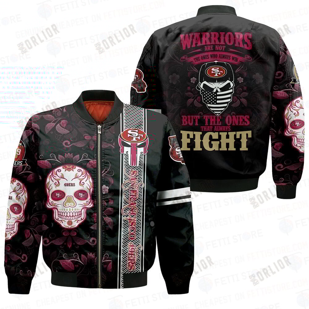 San Francisco 49ers - National Football League AOP Bomber Jacket STM V1
