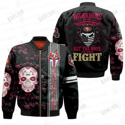 San Francisco 49ers - National Football League AOP Bomber Jacket STM V1