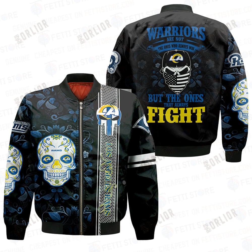 Los Angeles Rams - National Football League AOP Bomber Jacket STM V1
