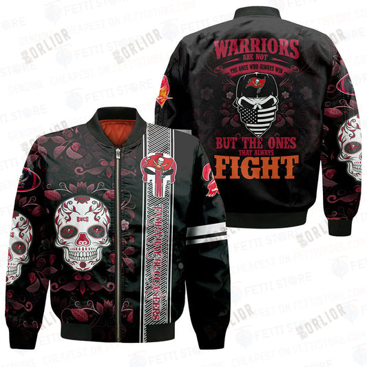 Tampa Bay Buccaneers - National Football League AOP Bomber Jacket STM V1