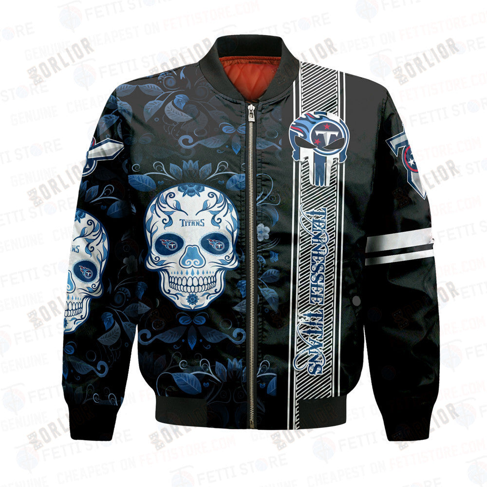 Tennessee Titans - National Football League AOP Bomber Jacket STM V1