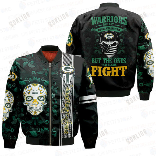 Green Bay Packers - National Football League AOP Bomber Jacket STM V1